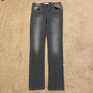 Slim straight grey jeans in great condition